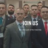 “Become part of the fraternity”: Screenshot from the Identity Evropa website.