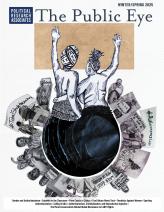 an illustration of two women surrounded by other women with protest signs.