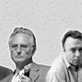 Image of Sam Harris, Richard Dawkins, Christopher Hitchens, Daniel Dennett