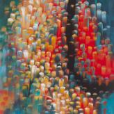 Abstract painting by Rae Senarighi