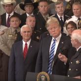 Trump meets with sheriffs