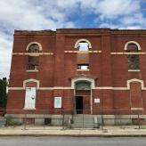 Public School 103, Division Street, Baltimore, MD (Photo by Eli Pousson, July 2017)