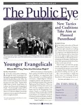 The Public Eye, Spring 2009 cover