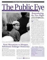 The Public Eye, Summer 2009 cover